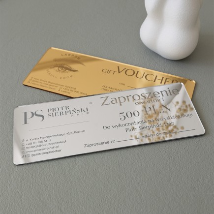 VOUCHER GRAWEROWANY PREMIUM SREBRNY