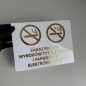 TABLICZKA INFORMACYJNA ZAKAZ PALENIA WYROBÓW TYTONIOWYCH I ELEKTRONICZNYCH v2 - 3D
