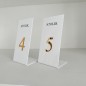 NUMERKI NA STOŁY WESELNE - MODEL L 10 × 20 cm NUMERKI NA STOŁY WESELNE - MODEL L 10 × 20 cm