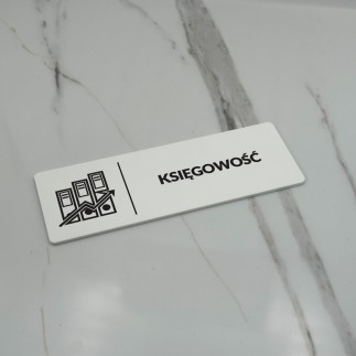 TABLICZKA INFORMACYJNA KSIĘGOWOŚĆ