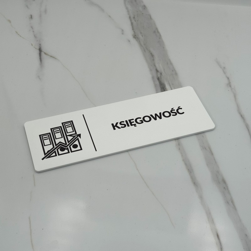 TABLICZKA INFORMACYJNA KSIĘGOWOŚĆ