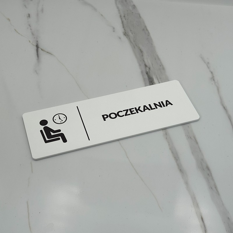 TABLICZKA INFORMACYJNA POCZEKALNIA