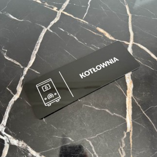 TABLICZKA INFORMACYJNA KOTŁOWNIA