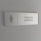 TABLICZKA INFORMACYJNA TOALETA DAMSKA - GRAWER TABLICZKA INFORMACYJNA TOALETA DAMSKA - GRAWER