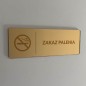TABLICZKA INFORMACYJNA ZAKAZ PALENIA - GRAWER TABLICZKA INFORMACYJNA ZAKAZ PALENIA - GRAWER