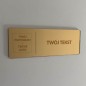 TABLICZKA Z TWOIM LOGO/PIKTOGRAMEM - 20x7cm - GRAWER TABLICZKA Z TWOIM LOGO/PIKTOGRAMEM - 20x7cm - GRAWER