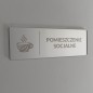 TABLICZKA INFORMACYJNA POMIESZCZENIE SOCJALNE - GRAWEROWANA TABLICZKA INFORMACYJNA POMIESZCZENIE SOCJALNE - GRAWEROWANA