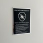 Tabliczka informacyjna – Sterylizacja narzędzi - Makijaż permanentny