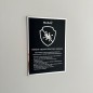 Tabliczka informacyjna – Sterylizacja narzędzi - Masaż