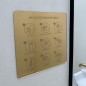 TABLICZKA INFORMACYJNA INSTRUKCJA MYCIA RĄK - GRAWER
