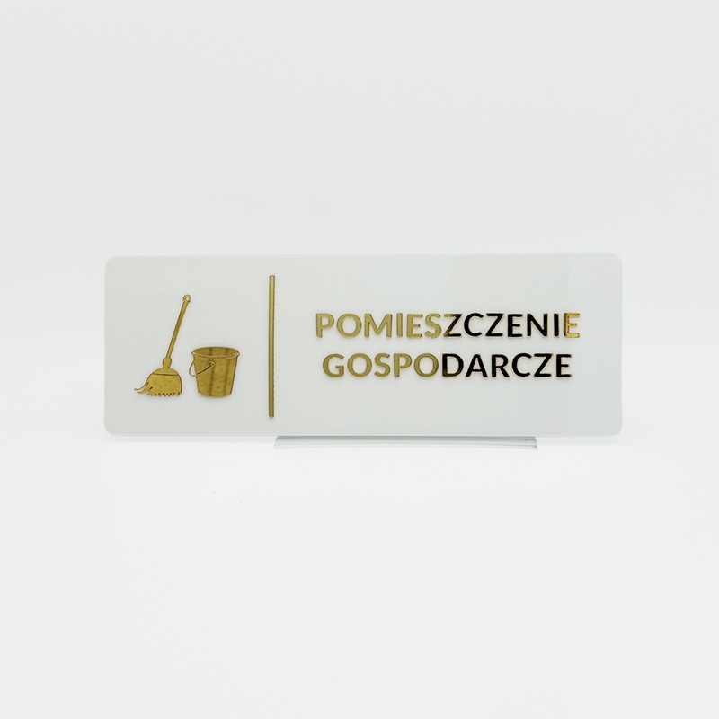 TABLICZKA POMIESZCZENIE GOSPODARCZE - 3D TABLICZKA POMIESZCZENIE GOSPODARCZE - 3D