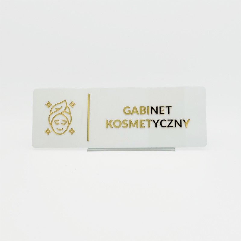 TABLICZKA GABINET KOSMETYCZNY - 3D TABLICZKA GABINET KOSMETYCZNY - 3D