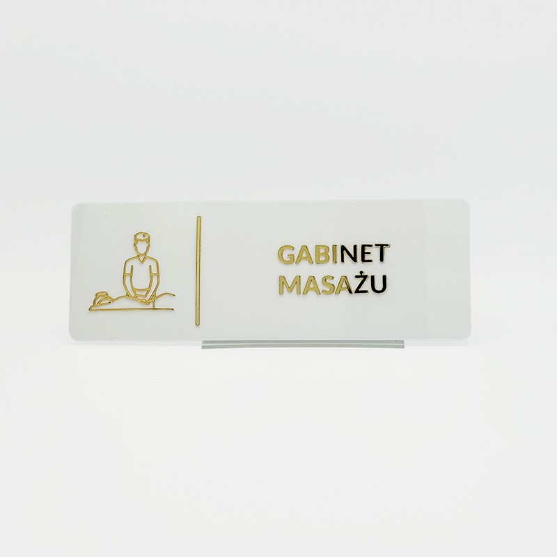 TABLICZKA GABINET MASAŻU - 3D TABLICZKA GABINET MASAŻU - 3D