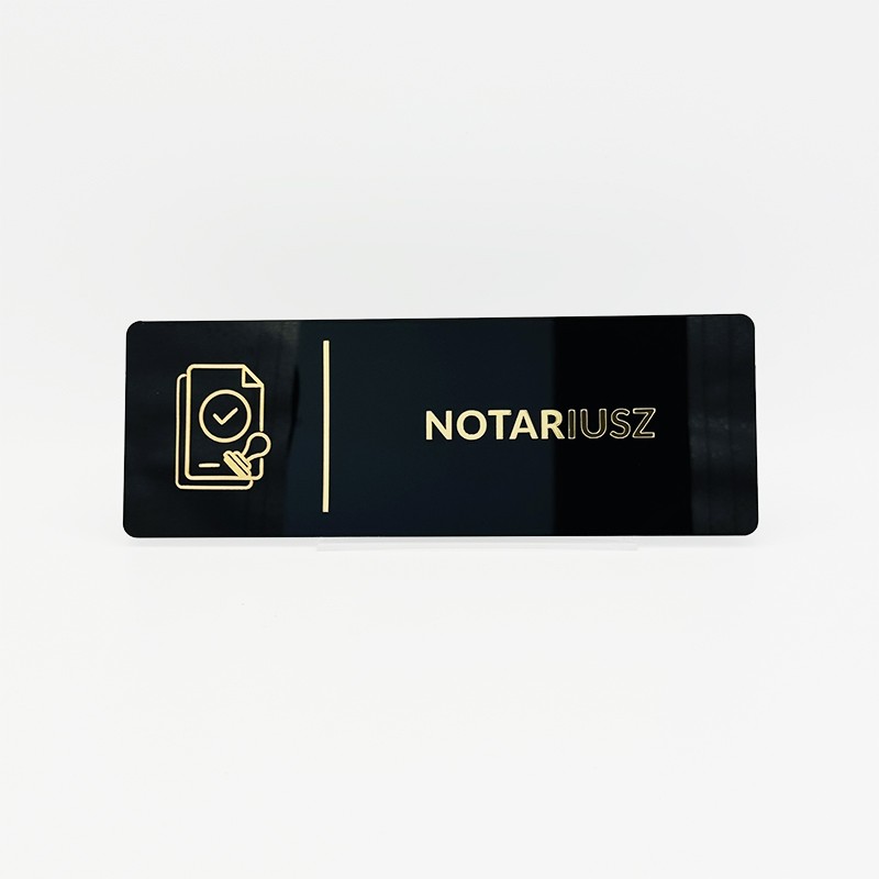 TABLICZKA NOTARIUSZ - 3D TABLICZKA NOTARIUSZ - 3D