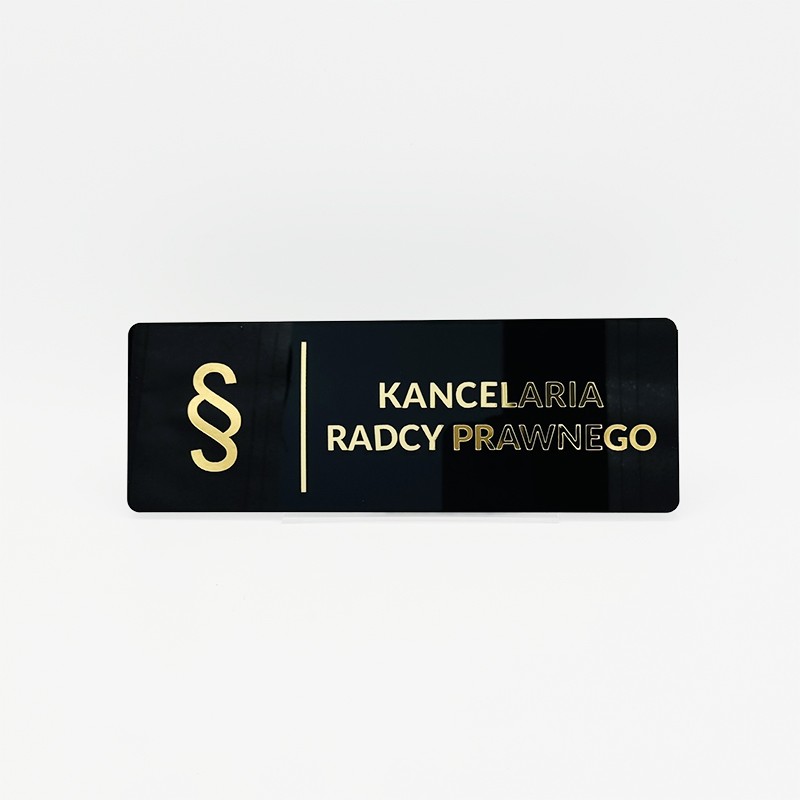 TABLICZKA KANCELARIA RADCY PRAWNEGO - 3D TABLICZKA KANCELARIA RADCY PRAWNEGO - 3D