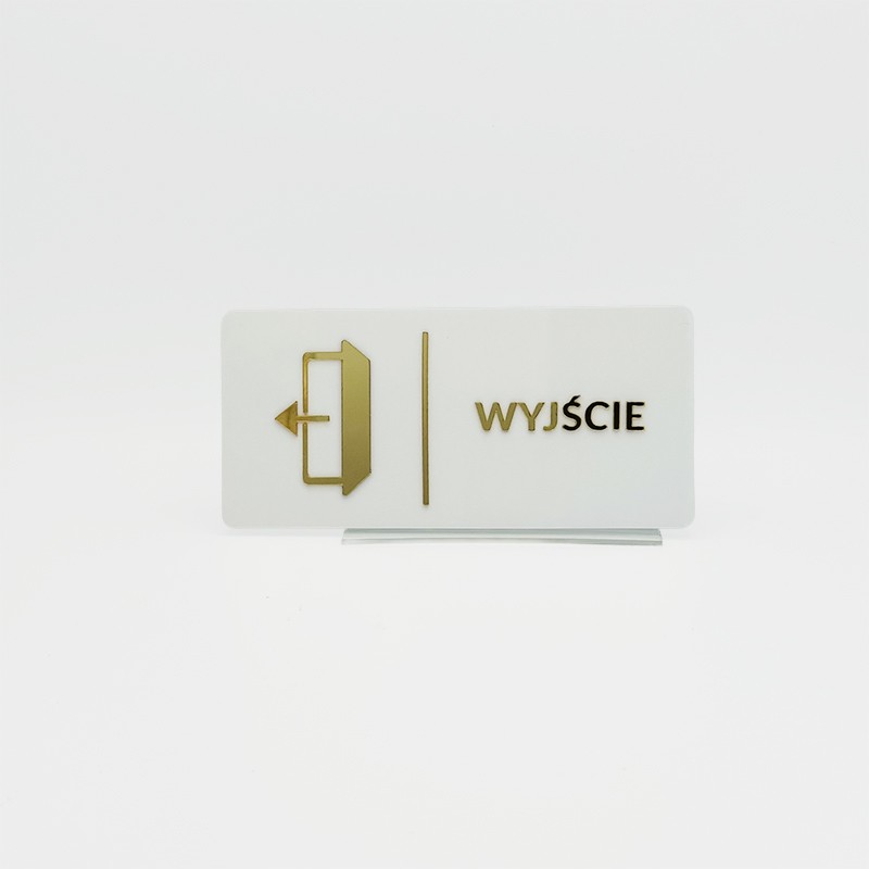 TABLICZKA WYJŚCIE - 3D TABLICZKA WYJŚCIE - 3D