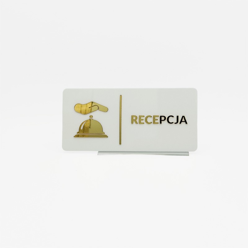 TABLICZKA RECEPCJA - 3D TABLICZKA RECEPCJA - 3D